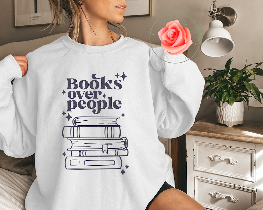 Books Over People Sweatshirt