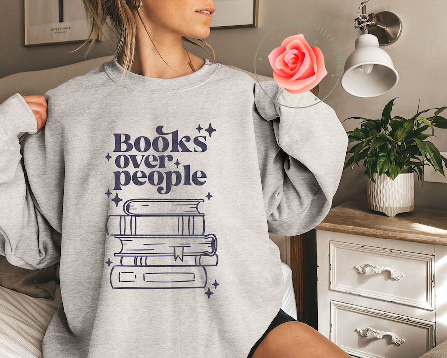 Books Over People Sweatshirt