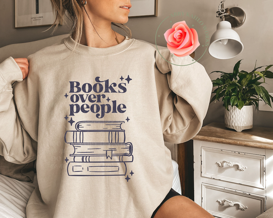 Books Over People Sweatshirt