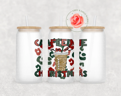 ✨RTS✨ Christmas and Caffeine Libbey Cup