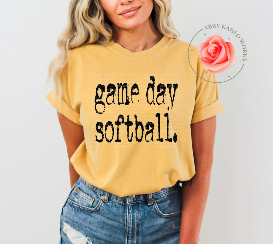 Game Day Softball Shirt