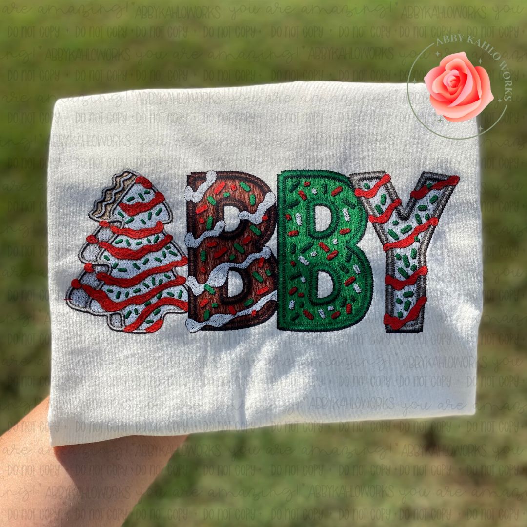 Kids Personalized Tree Cakes