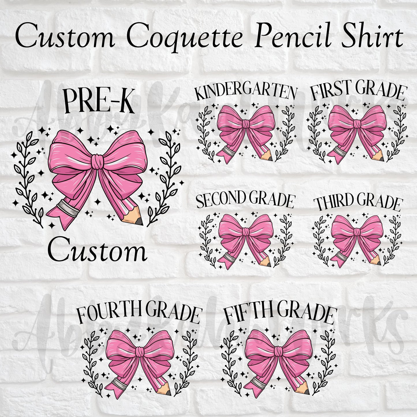 Kids Personalized Coquette Shirt