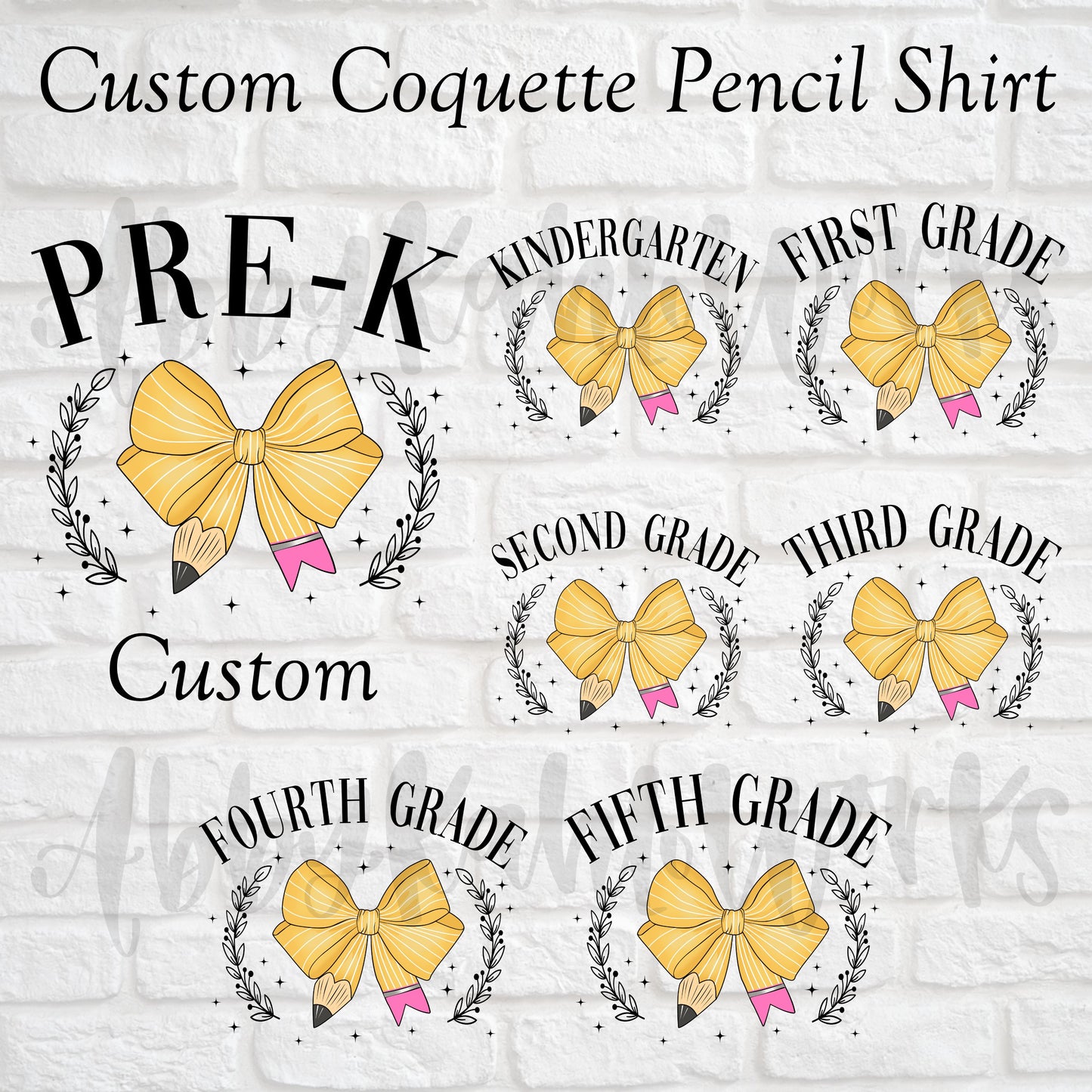 Kids Personalized Coquette Shirt