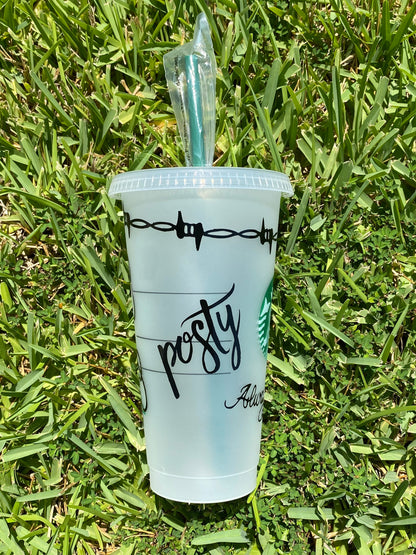 Post Malone Tattoos Starbucks Cup