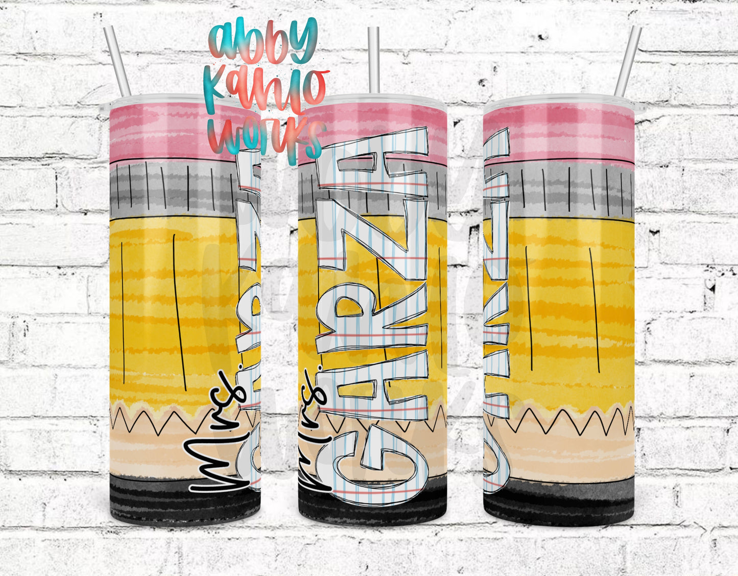 Personalized Teacher Tumbler