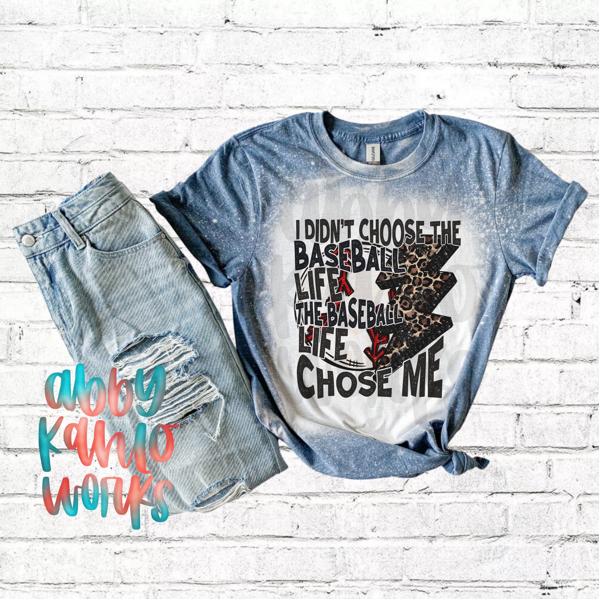 Bleached Baseball Life Chose Me