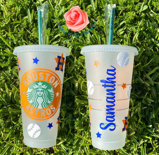 Houston Astros Starbucks Tumbler