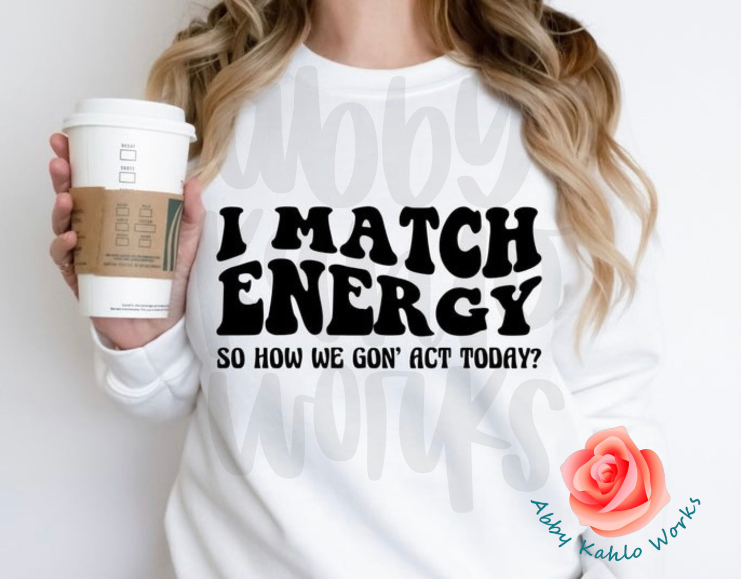 I Match Energy Sweater